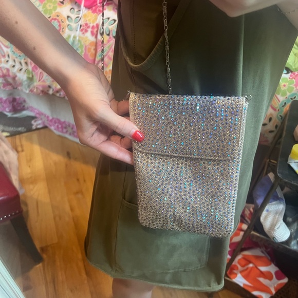 Rhinestone Crossbody Purse - Picture 5 of 7